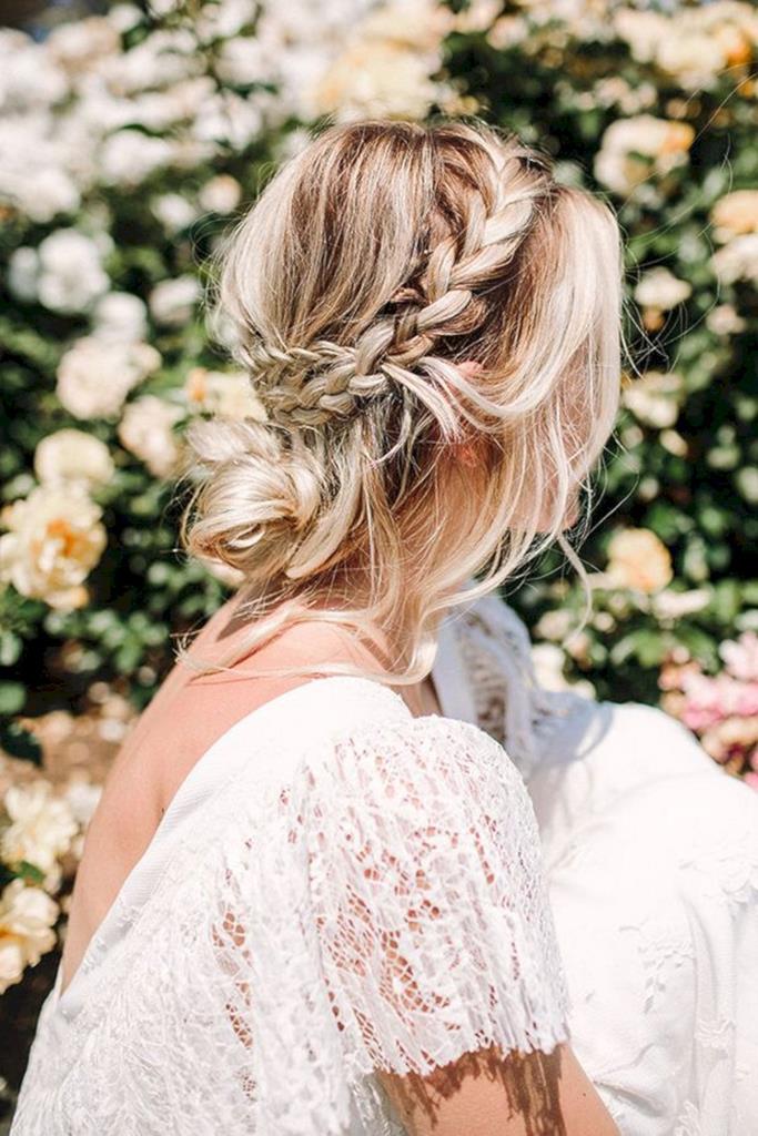 boho wedding hairstyles (12)