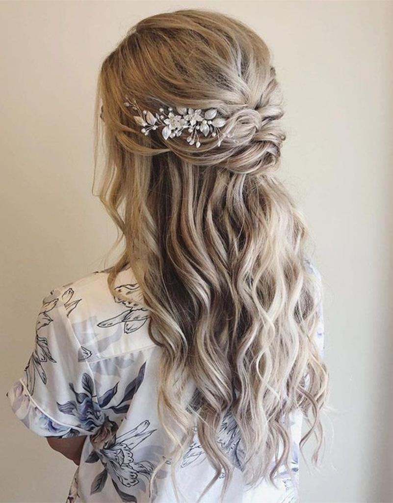 boho wedding hairstyles (19)