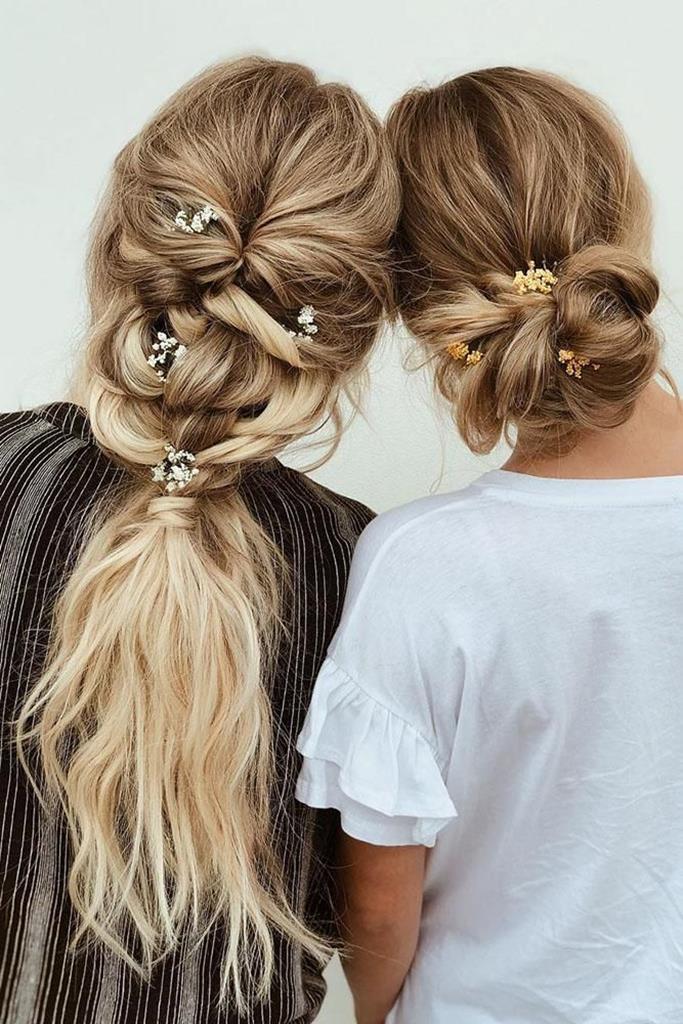 boho wedding hairstyles (21)