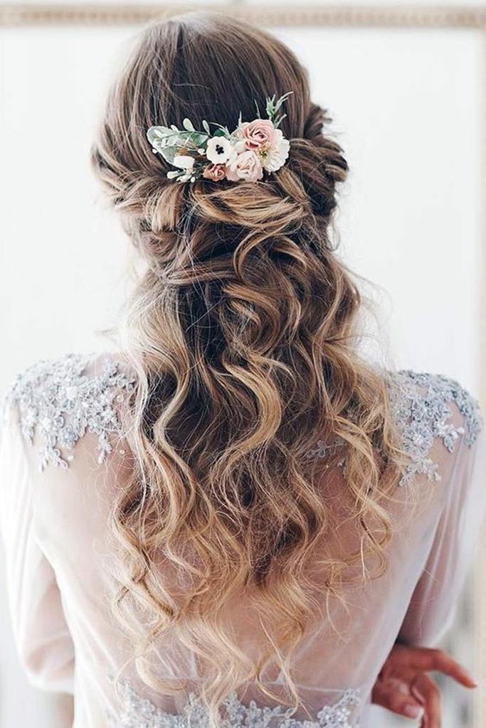 boho wedding hairstyles (24)