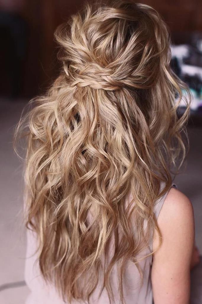 boho wedding hairstyles (3)