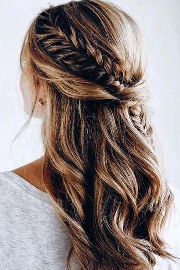boho wedding hairstyles (8)