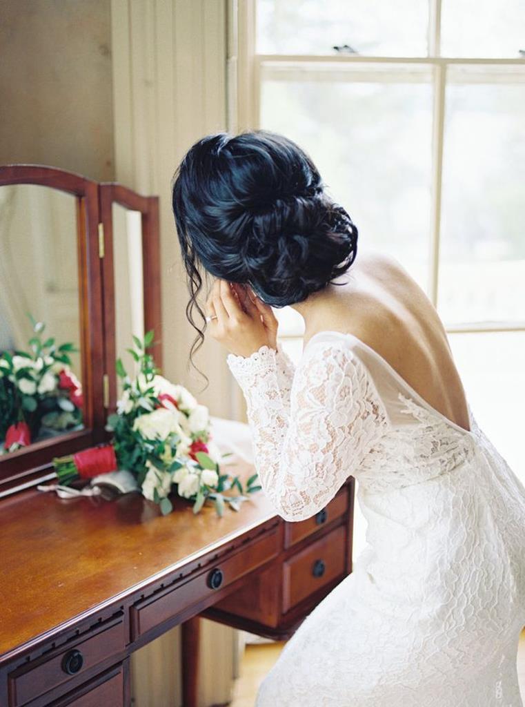 curly wedding hairstyles