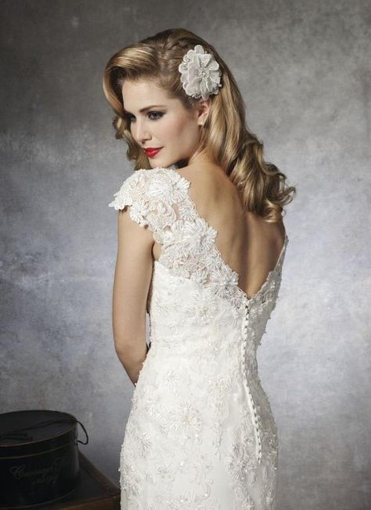 vintage wedding hairstyles (13)