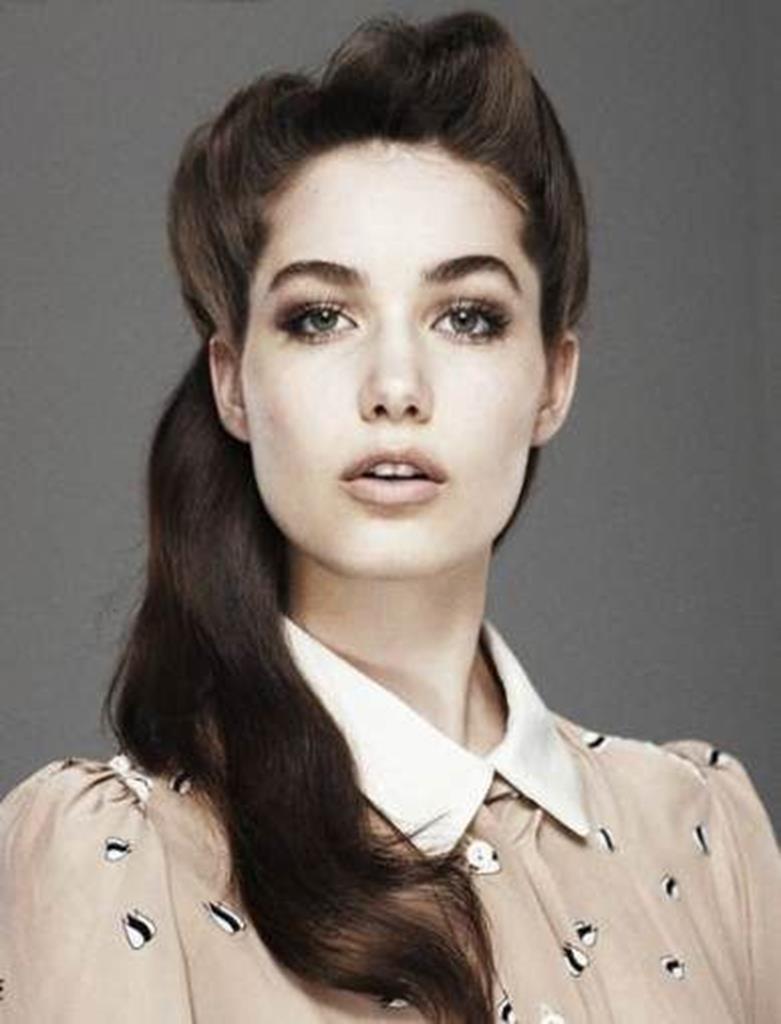 vintage wedding hairstyles (14)