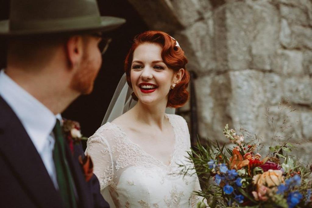 vintage wedding hairstyles (21)