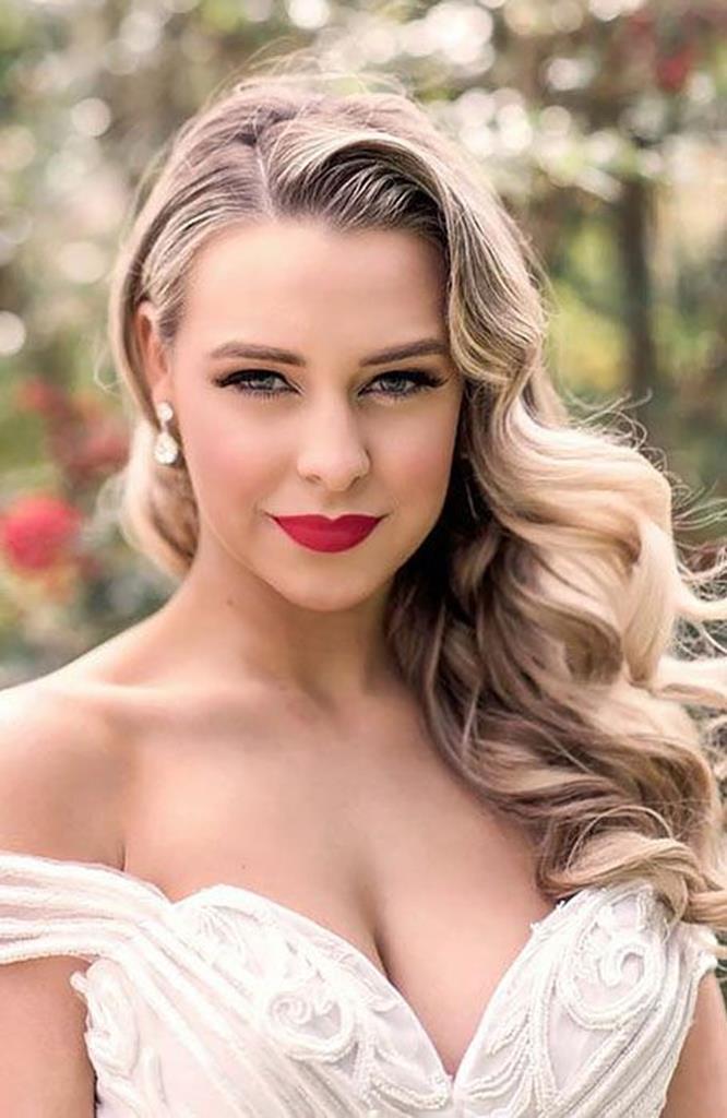 vintage wedding hairstyles (23)
