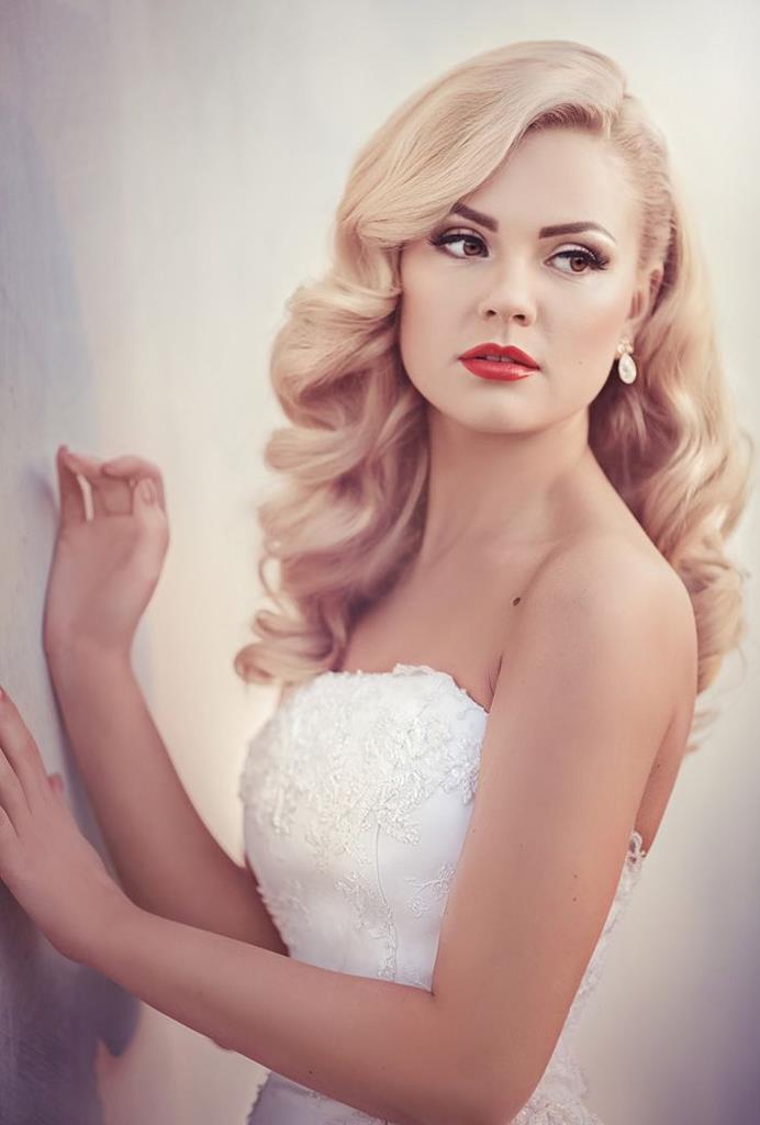 vintage wedding hairstyles (24)